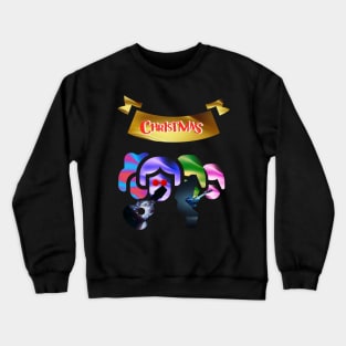 Rocking into Christmas Crewneck Sweatshirt